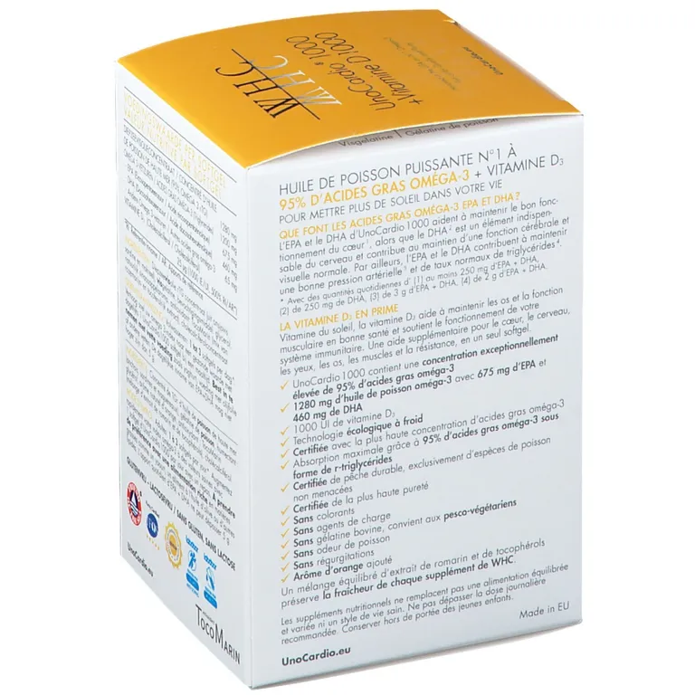 Shopapotheke WHC UnoCardio® 1000 + Vitamin D 1000