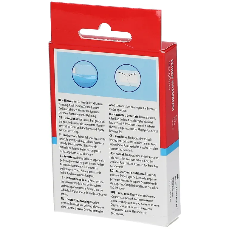 Shopapotheke WUNDmed® Pflaster Extrem Wasserfest