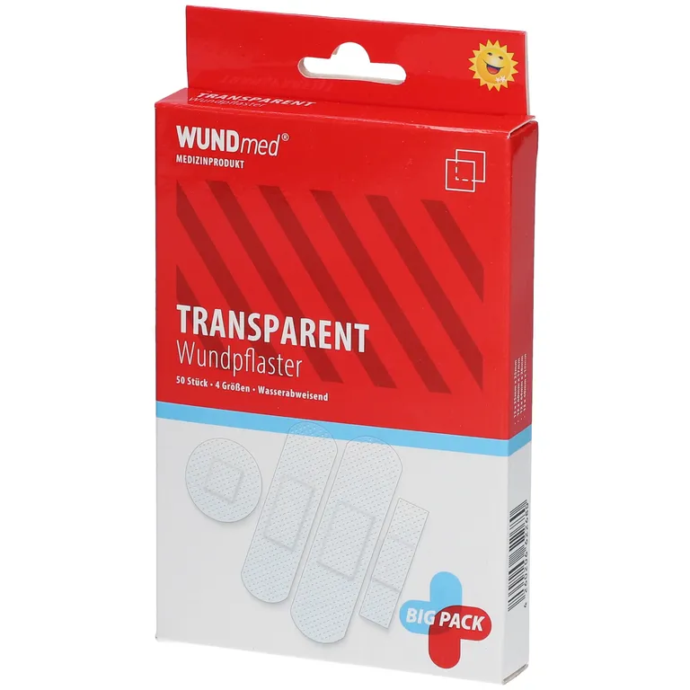 shopapotheke WUNDmed® Pflaster Transparent