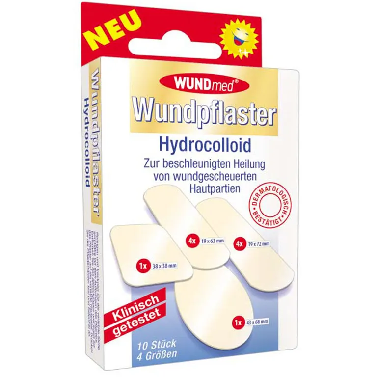 shopapotheke WUNDmed® Wundpflaster Hydrocolloid