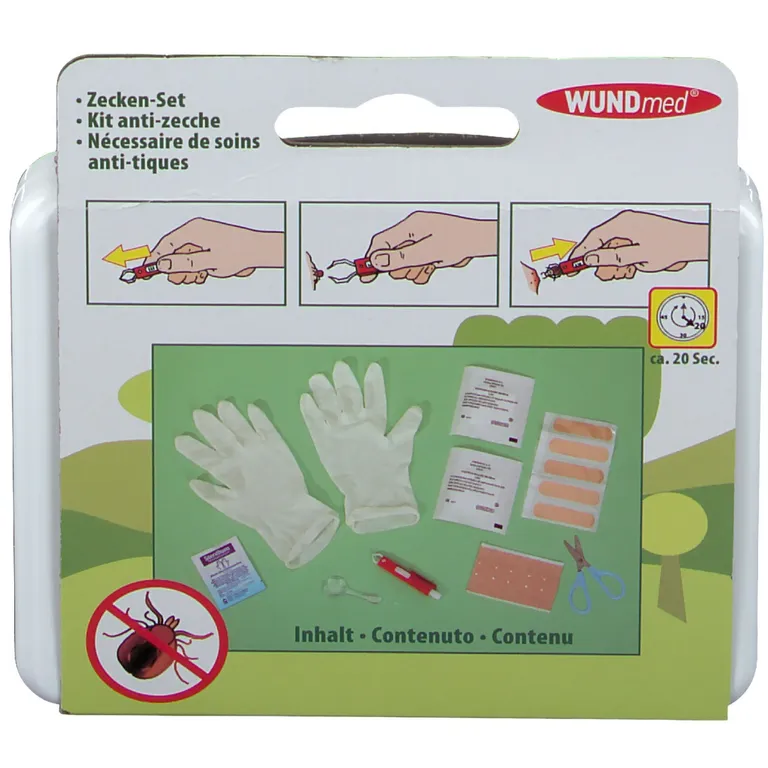 Shopapotheke WUNDmed® Zecken-Set 14-teilig