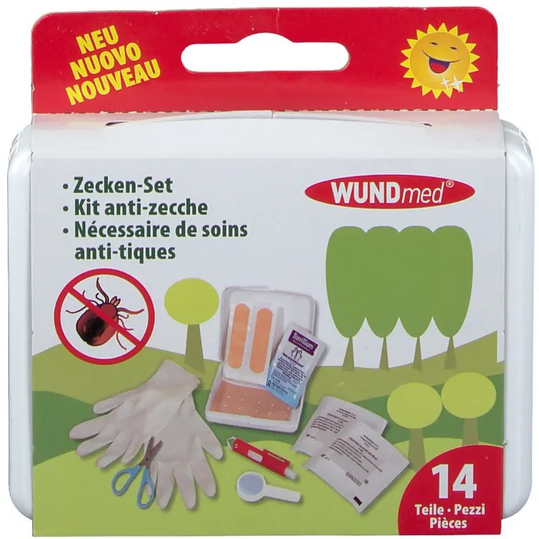 shopapotheke WUNDmed® Zecken-Set 14-teilig