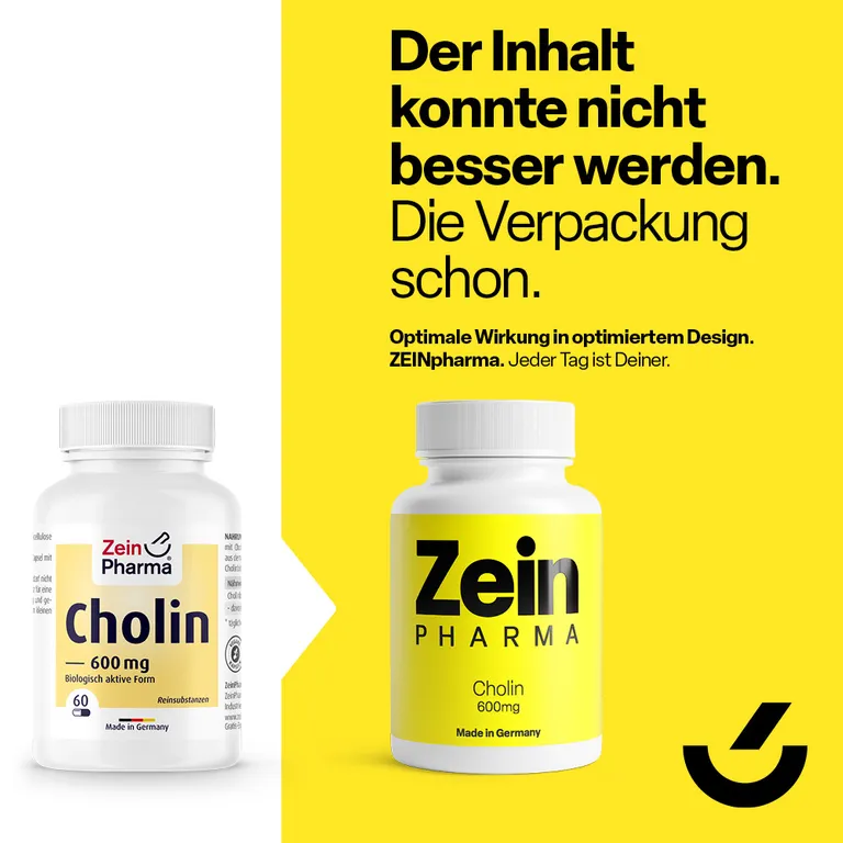 Shopapotheke ZeinPharma® Cholin Kapseln 600 Mg