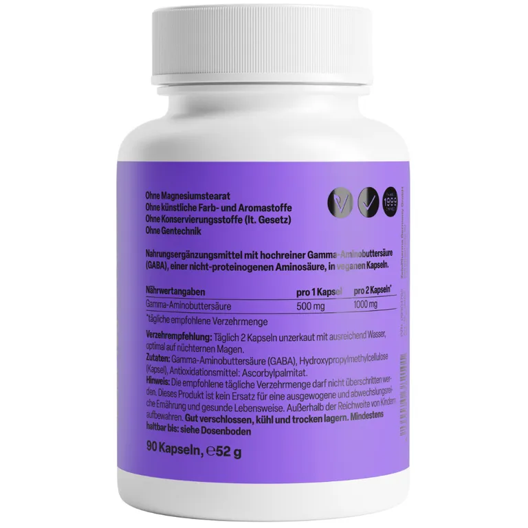 Shopapotheke ZeinPharma® Gaba Kapseln 500 Mg