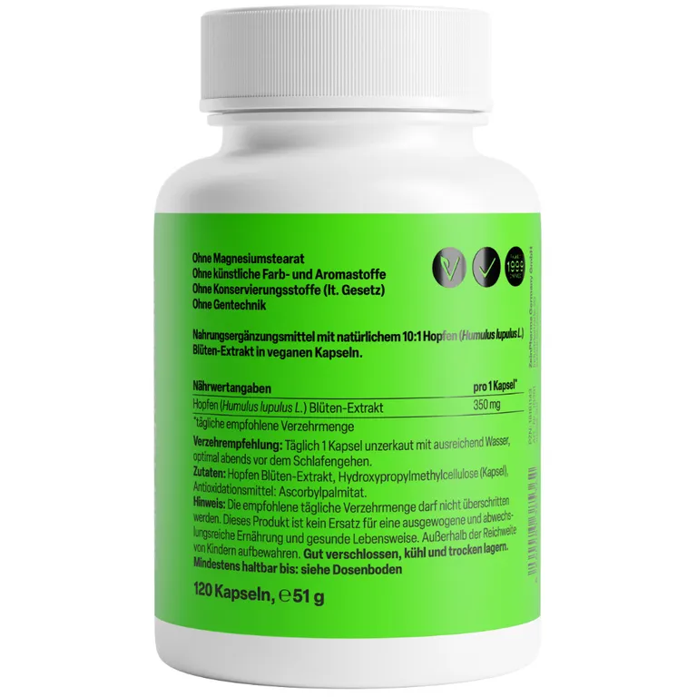 Shopapotheke ZeinPharma® Hopfen Extrakt 350 Mg