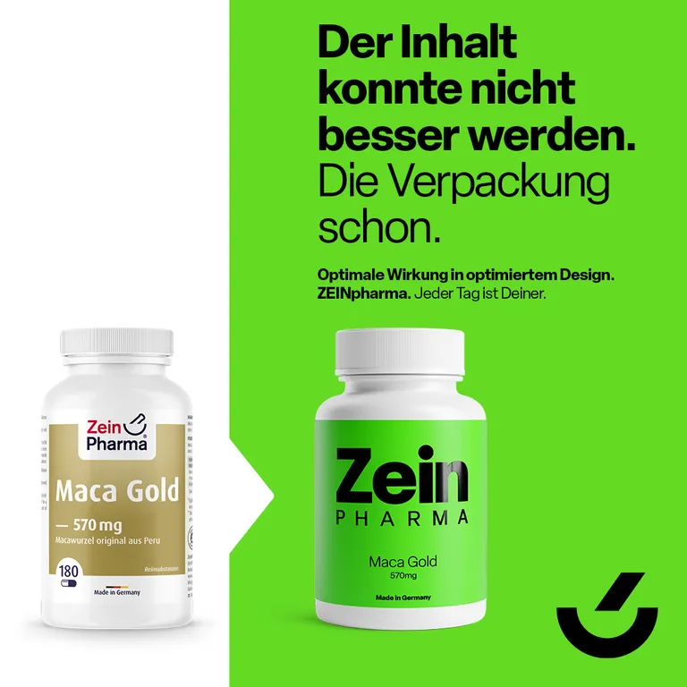 Shopapotheke ZeinPharma® MACA Kapseln GOLD 570 Mg