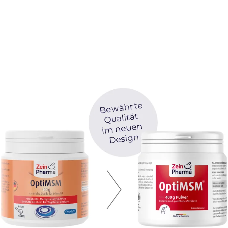 Shopapotheke ZeinPharma® MSM Pulver OptiMSM