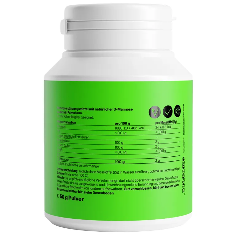 Shopapotheke ZeinPharma® Natural D Mannose Pulver