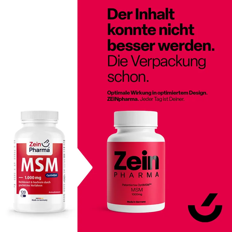 Shopapotheke ZeinPharma® Opti MSM Kapseln 1000 Mg