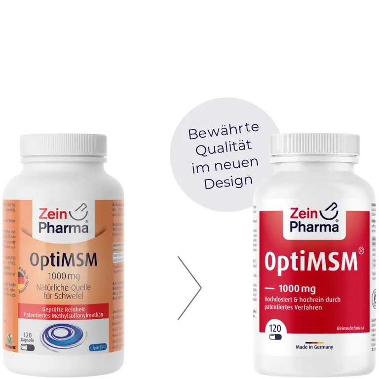Shopapotheke ZeinPharma® Opti MSM Kapseln 1000 Mg