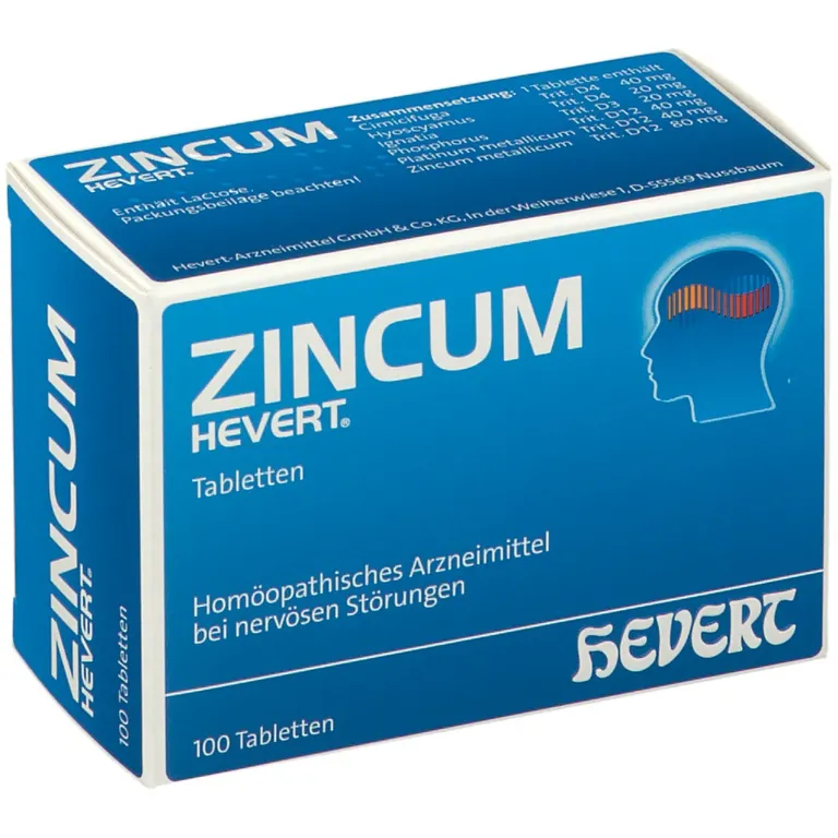 Shopapotheke ZINCUM HEVERT® Tabletten