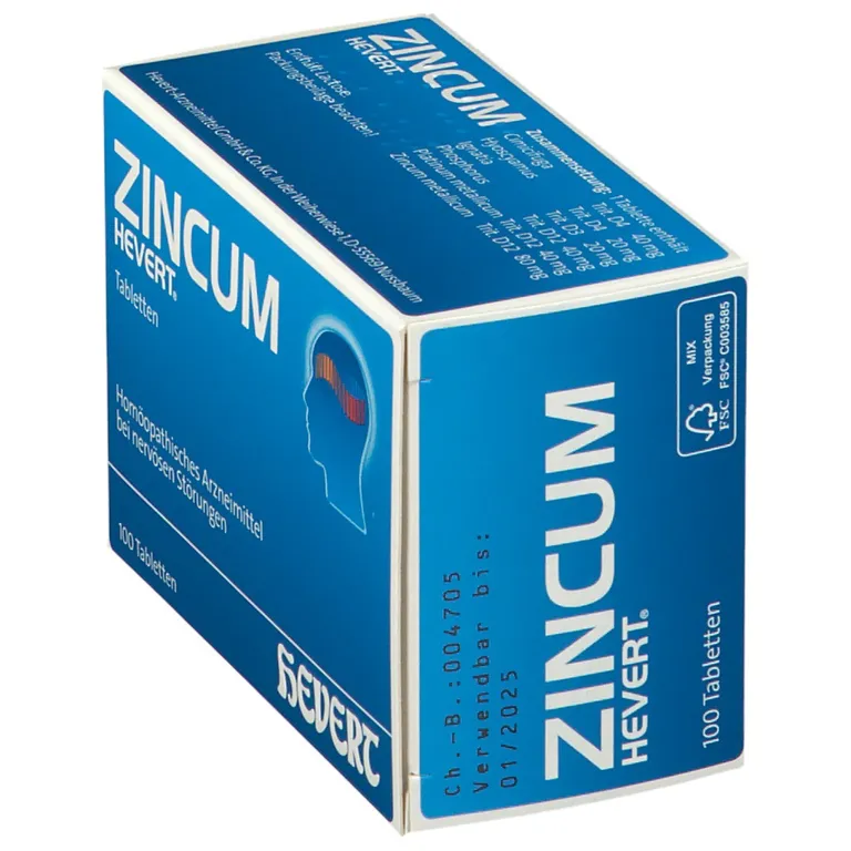Shopapotheke ZINCUM HEVERT® Tabletten