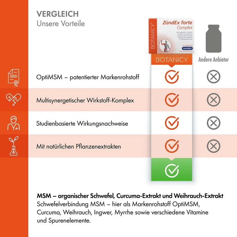 Shopapotheke ZÜNDEX Forte Complex Mit OptiMSMTM