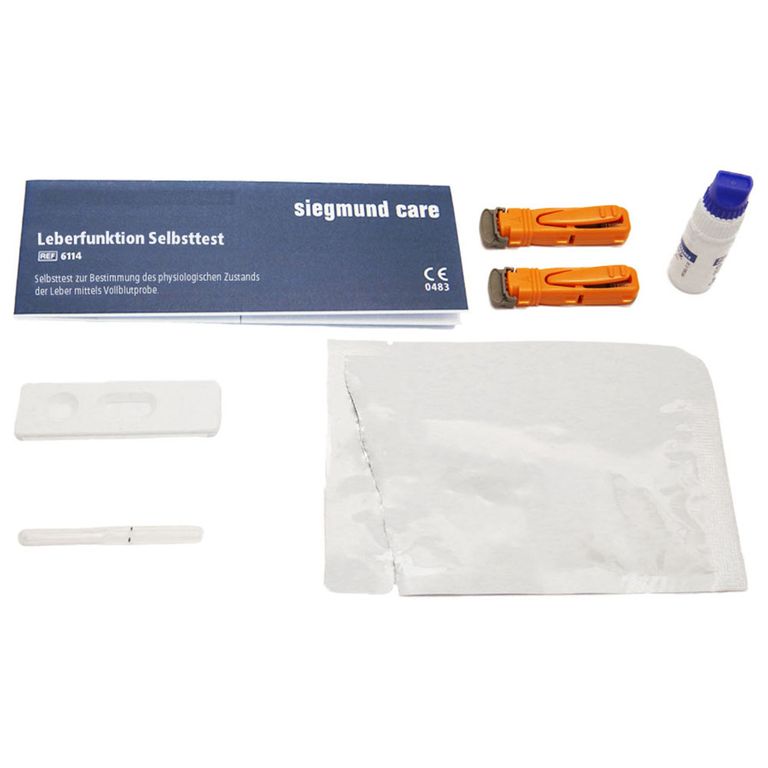 Shopapotheke Siegmund Care Leberfunktion Selbsttest