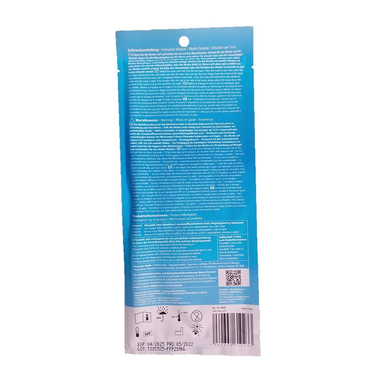 Shopapotheke Siegmund® FFP2 Atemschutzmaske Air QUEEN Breeze Mask