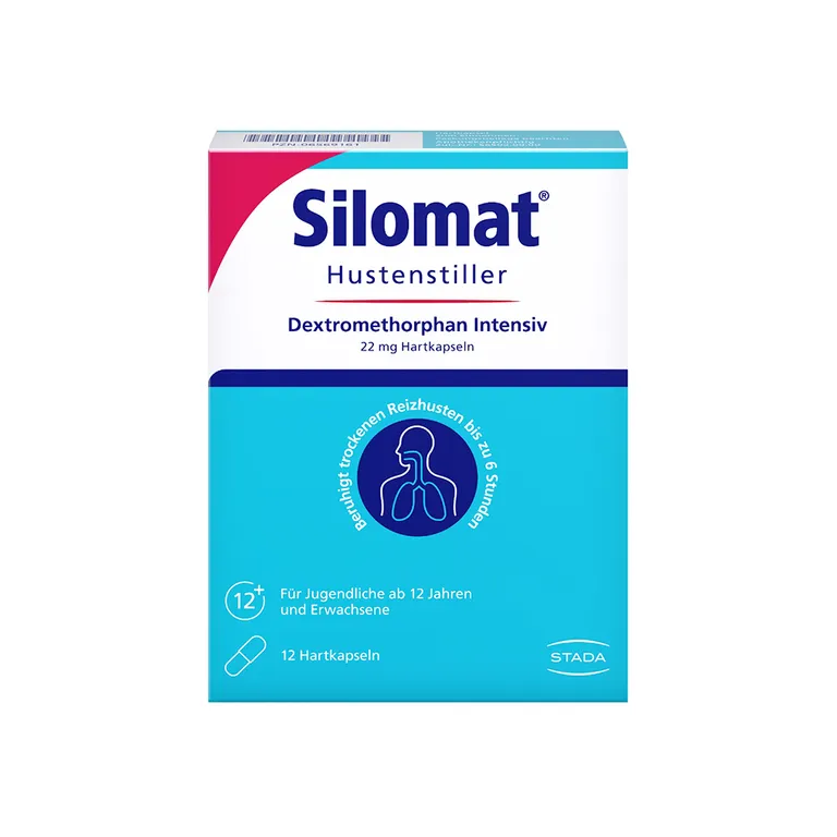 shopapotheke SILOMAT Hustenstiller Dextromethorphan Intensiv Hartkapseln gegen Reizhusten