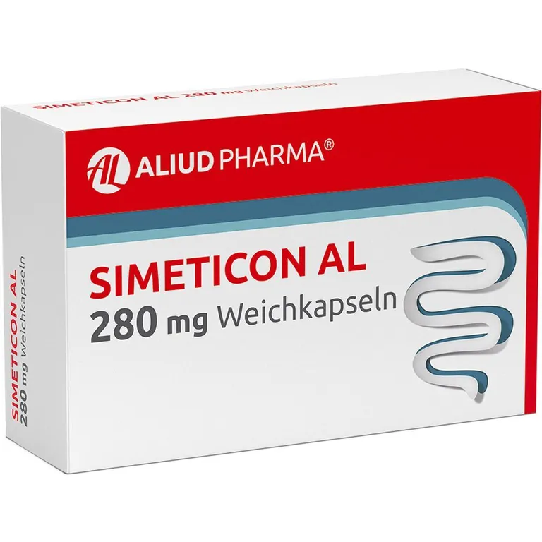 shopapotheke Simeticon AL 280 mg Weichkapseln bei Blähungen
