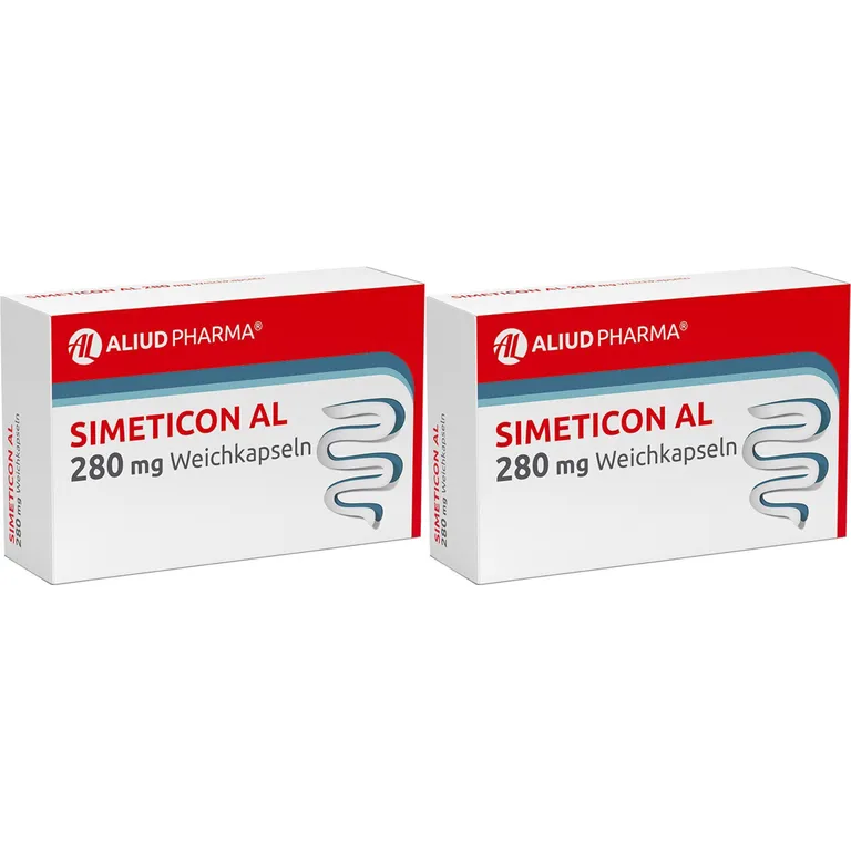 shopapotheke Simeticon AL 280 mg Weichkapseln bei Blähungen