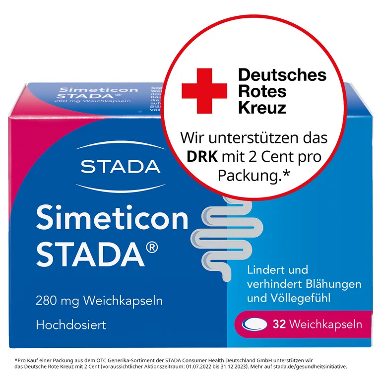 Shopapotheke Simeticon STADA® 280 Mg Gegen Blähungen
