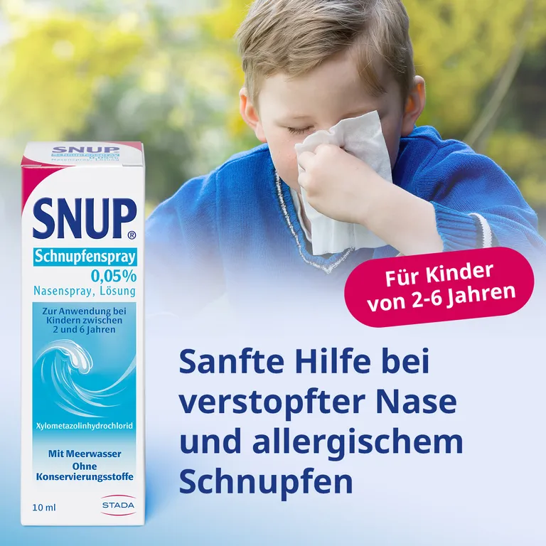 Shopapotheke Snup® Nasen- & Schnupfenspray 0.05% Mit Meerwasser
