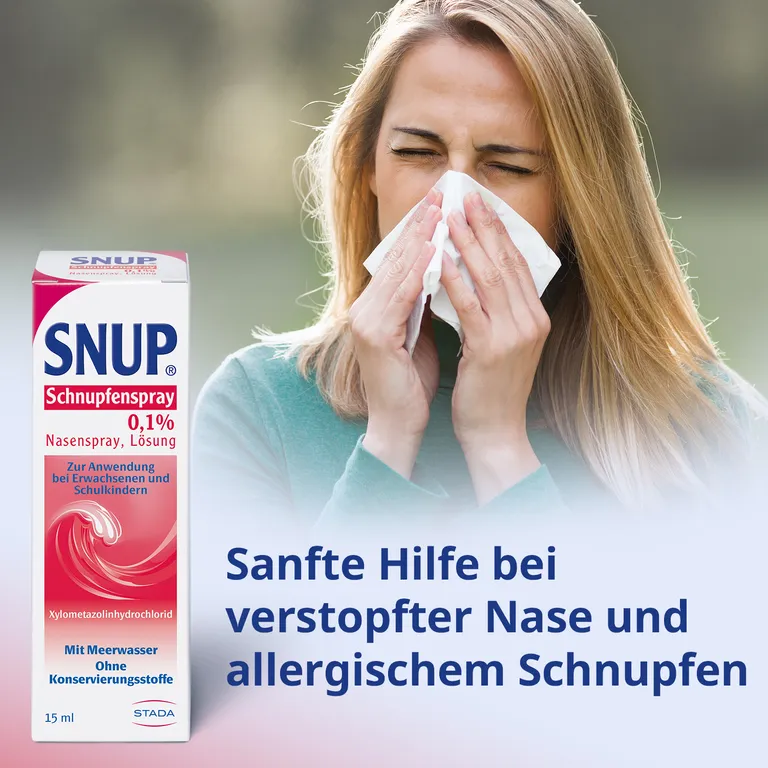 Shopapotheke Snup® Nasen- & Schnupfenspray 0.1% Mit Meerwasser