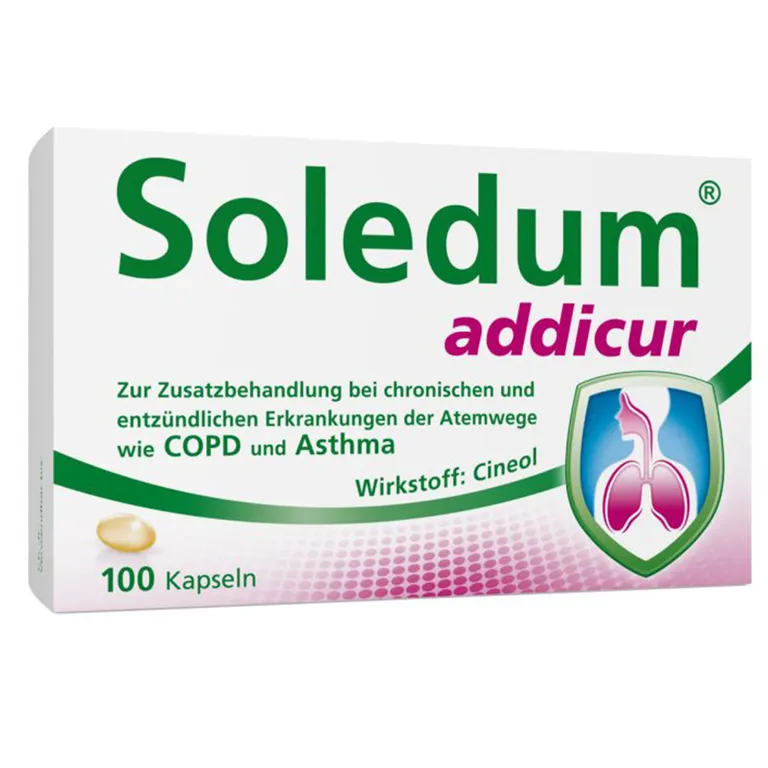 shopapotheke Soledum® addicur zur Zusatzbehandlung bei COPD und Asthma