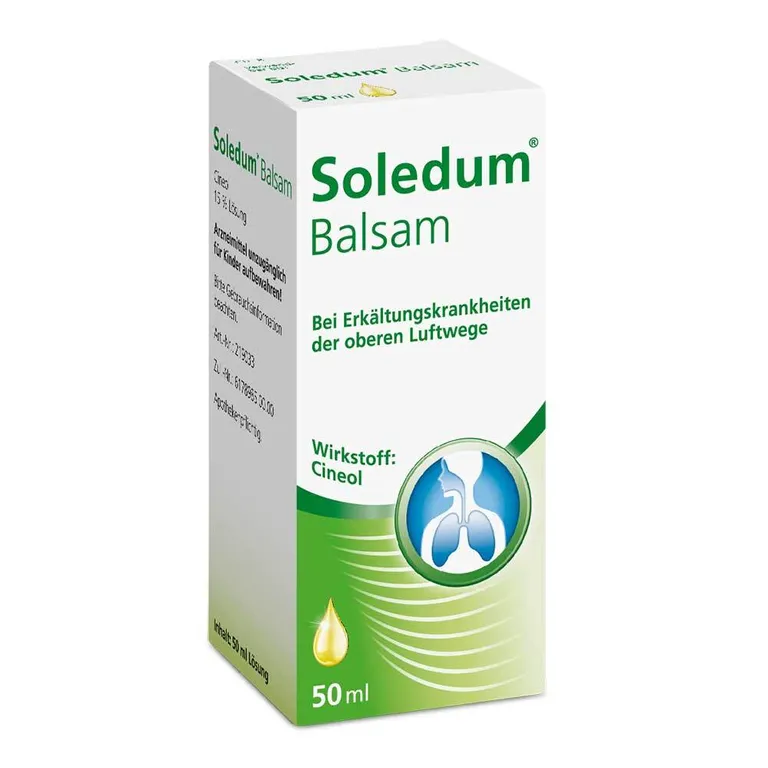 shopapotheke Soledum® Balsam bei Erkältungskrankheiten der Atemwege