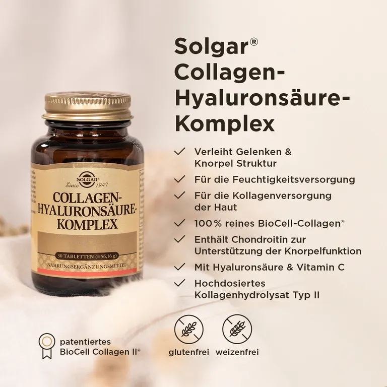 Shopapotheke Solgar® Collagen-Hyaluronsäure-Komplex
