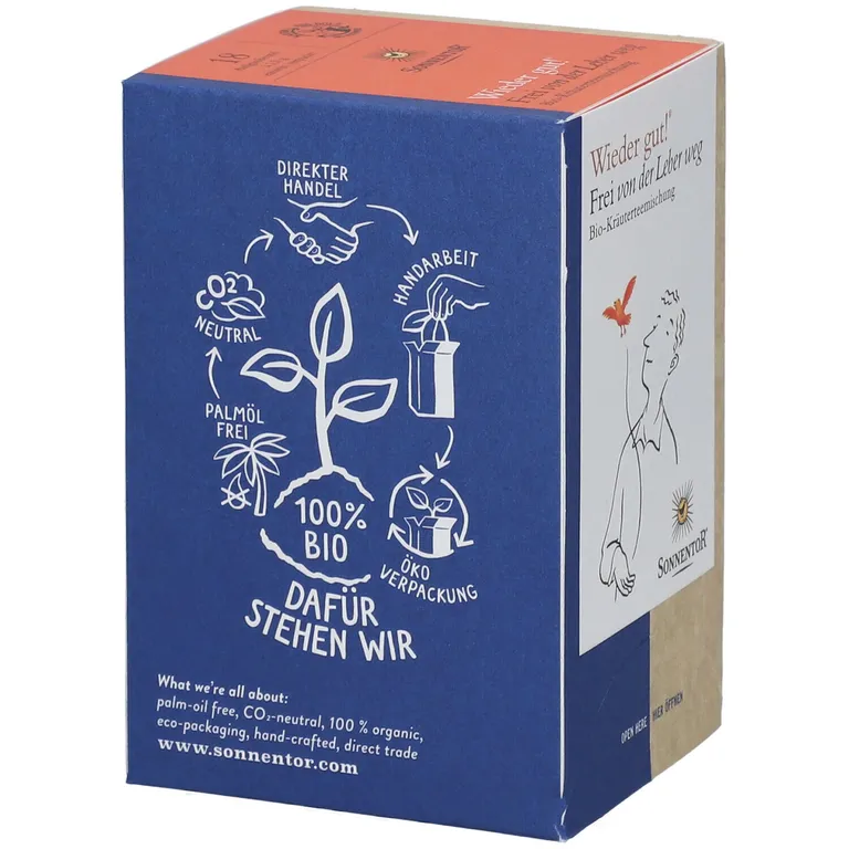 Shopapotheke SonnentoR® Frei Von Der Leber Weg® Tee Wieder Gut ®