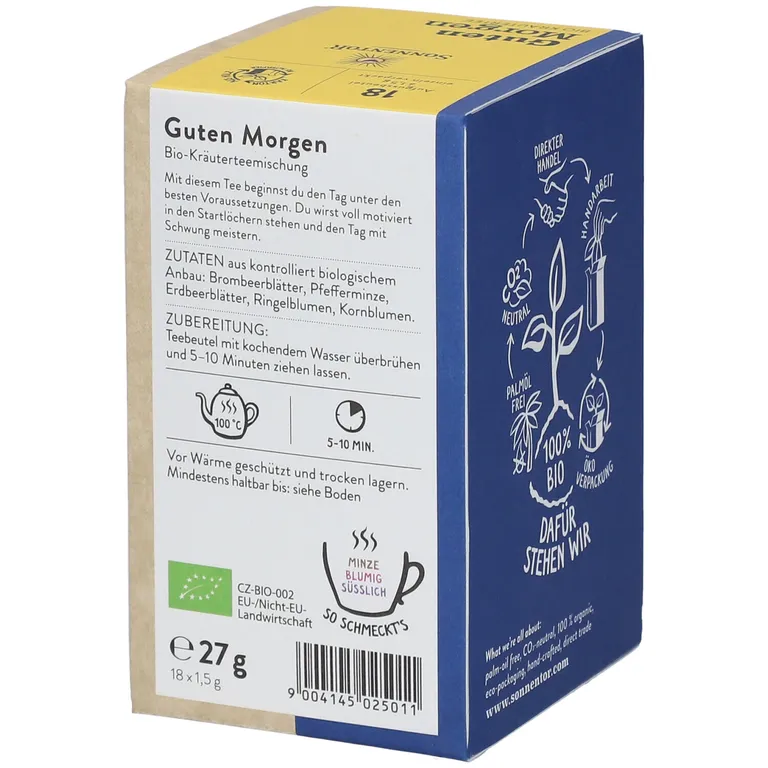 Shopapotheke SonnentoR® Guten Morgen Kräutertee Bio