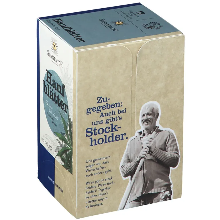 Shopapotheke SonnentoR® Hanfblätter Bio-Kräutertee