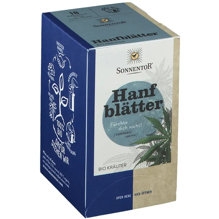 shopapotheke SonnentoR® Hanfblätter Bio-Kräutertee