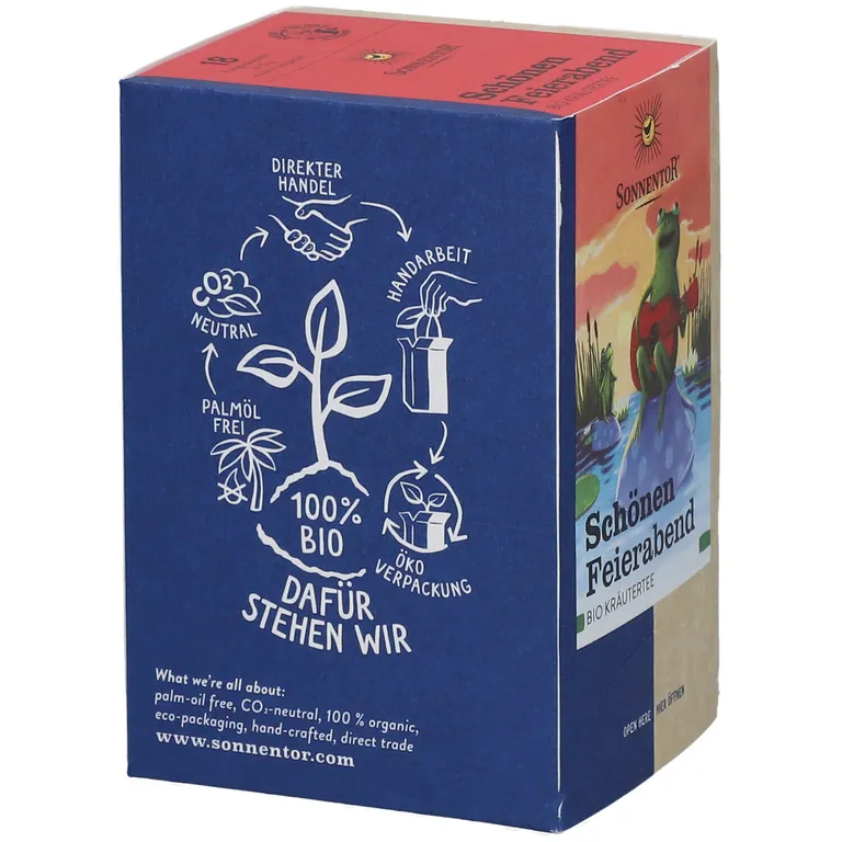Shopapotheke SonnentoR® Schönen Feierabend Kräutertee Bio