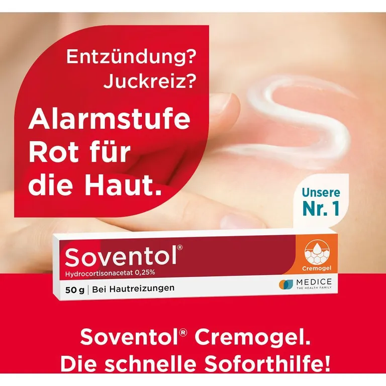 Shopapotheke Soventol HydroCortisonACETAT 0 25% Hautentzündungen