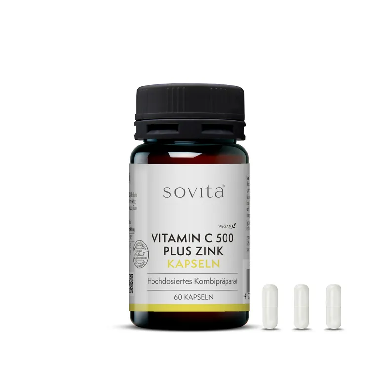 Shopapotheke Sovita Vitamin C 500 Plus Zink Kapseln