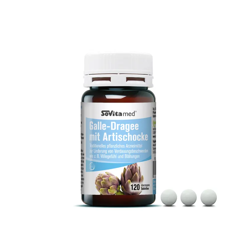 Shopapotheke SOVITAmed Galle-Dragee Mit Artischocke