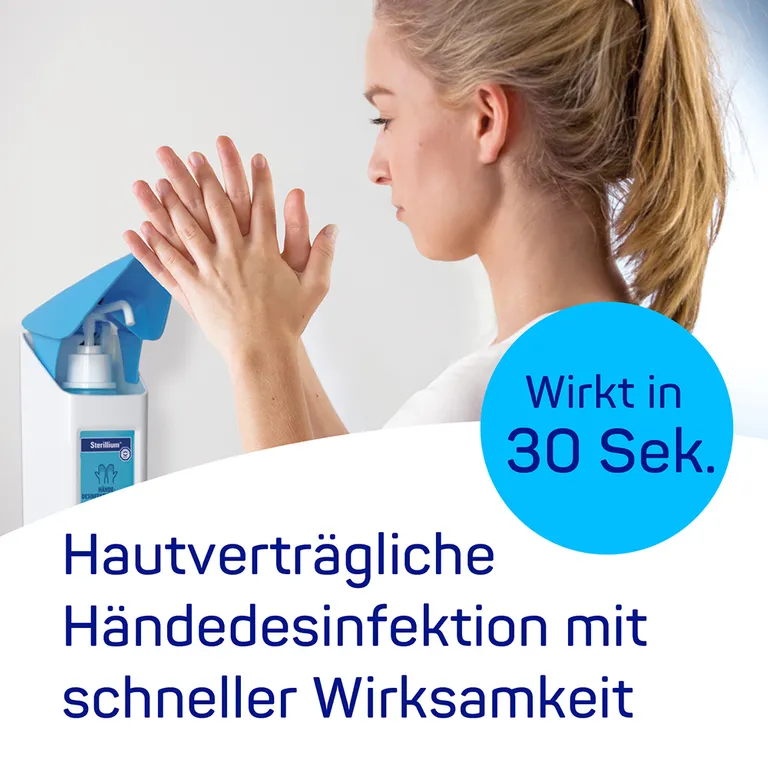 Shopapotheke Sterillium 50ml Als Ganzjahresprodukt Für Die Hygienische Und Chirurgische Händedesinfektion. Zur Vorbeugung Von Infektionen