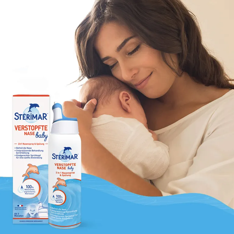 Shopapotheke STERIMAR® Verstopfte Nase Baby 2in1 Nasenspray & Spülung