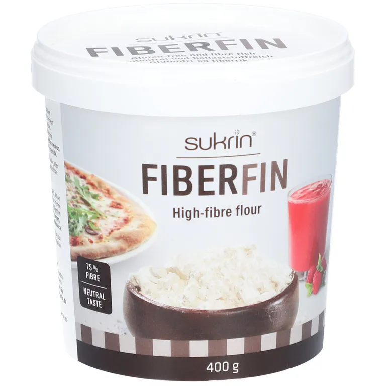 Shopapotheke Sukrin FiberFin 2.0 – Natürliches Feines Ballaststoffhaltiges Mehl