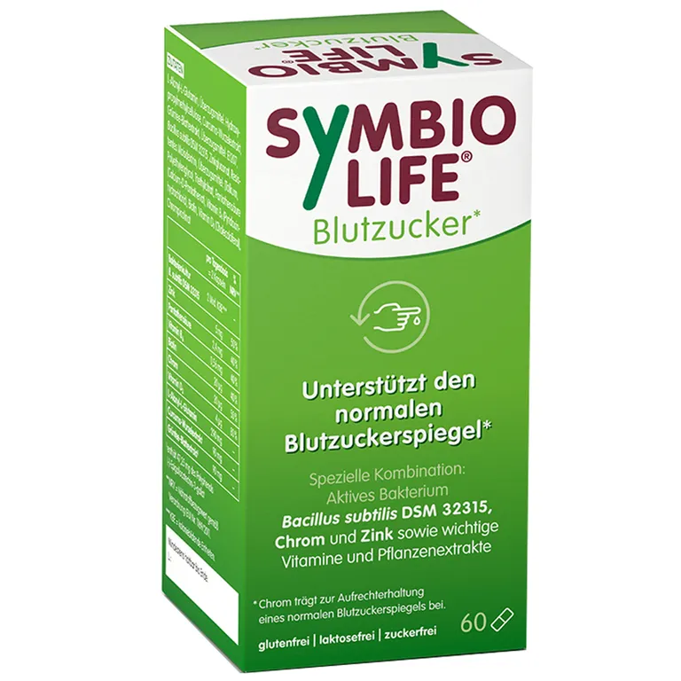 shopapotheke SYMBIOLIFE Blutzucker Bakterienstämme & Chrom
