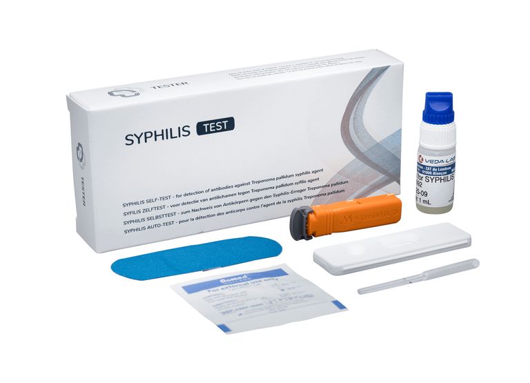Shopapotheke Syphilis Test - Syphilis Schnelltest Für Zuhause - Selbsttest - The Tester