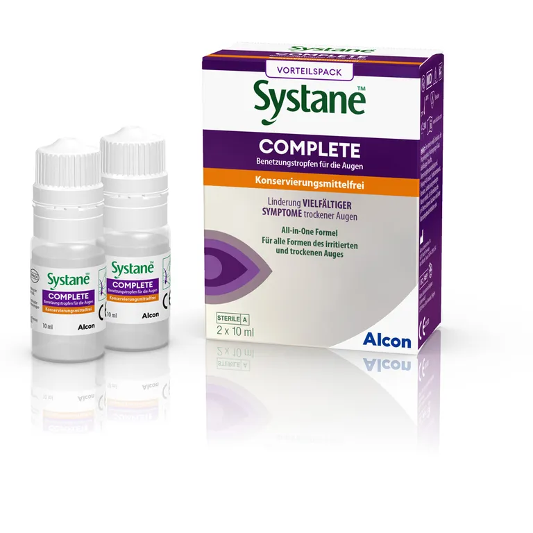 Shopapotheke Systane™ COMPLETE Ohne Konservierungsstoffe