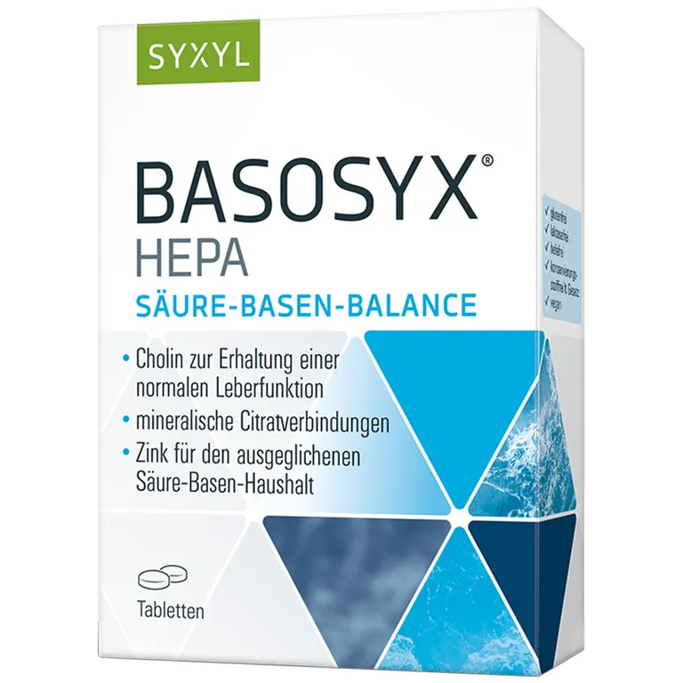 Shopapotheke SYXYL BASOSYX® HEPA Mit Cholin Unterstützt Die Leberfunktion Zu Erhalten