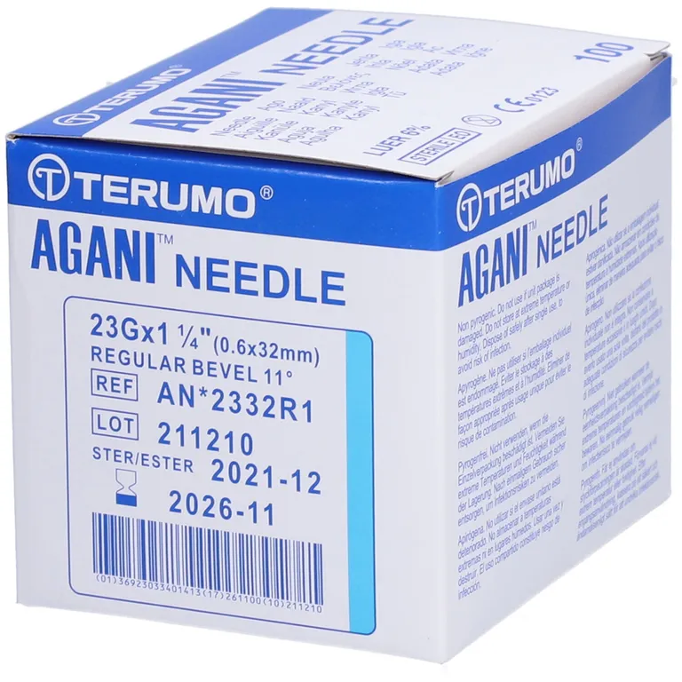 Shopapotheke TERUMO® AGANI® Kanüle 23 G 32 Mm Blau