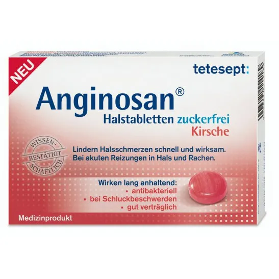 shopapotheke tetesept® Anginosan Halstabletten zuckerfrei Kirsche