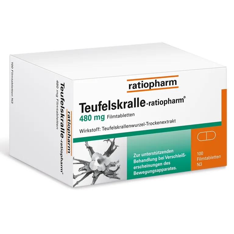 shopapotheke Teufelskralle ratiopharm® - bei Gelenkschmerz