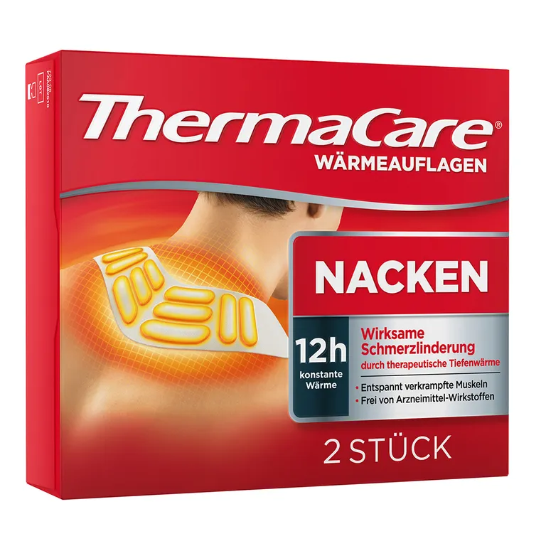 Shopapotheke ThermaCare® Nacken Wärmepflaster Für Nacken Schulter Und Handgelenk Wirksam Nackenschmerzen Lindern