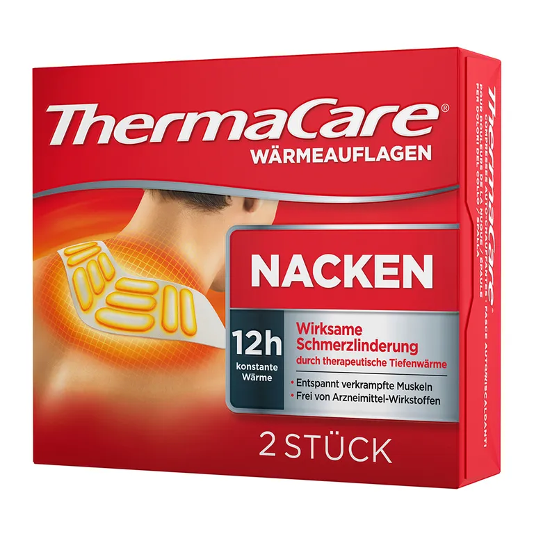 Shopapotheke ThermaCare® Nacken Wärmepflaster Für Nacken Schulter Und Handgelenk Wirksam Nackenschmerzen Lindern
