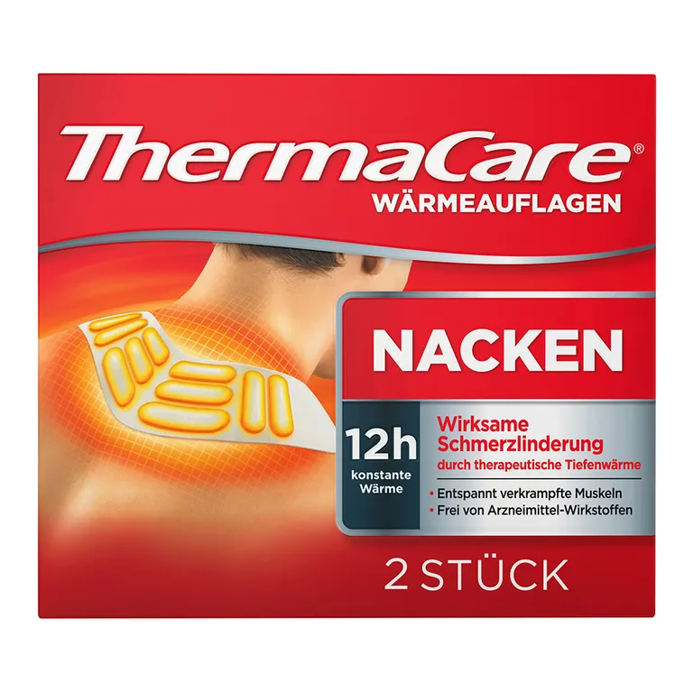 shopapotheke ThermaCare® Nacken Wärmepflaster für Nacken Schulter und Handgelenk wirksam Nackenschmerzen lindern