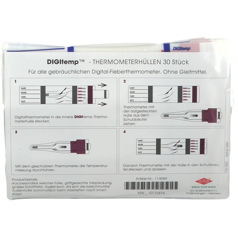 shopapotheke Thermometer Hüllen digital ohne Gleitmittel